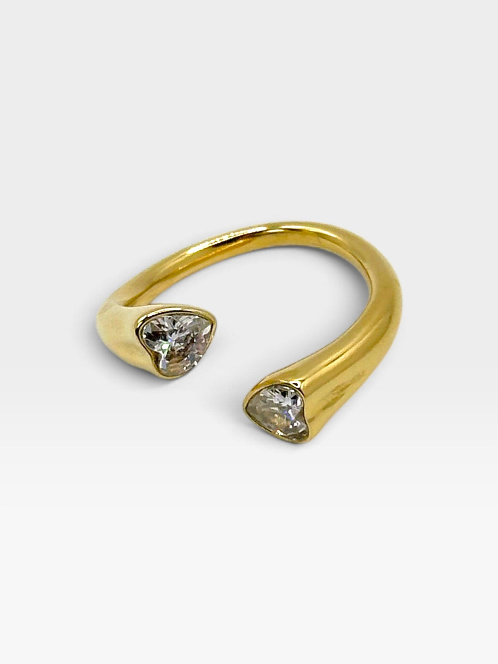 Anillo Doble Corazón