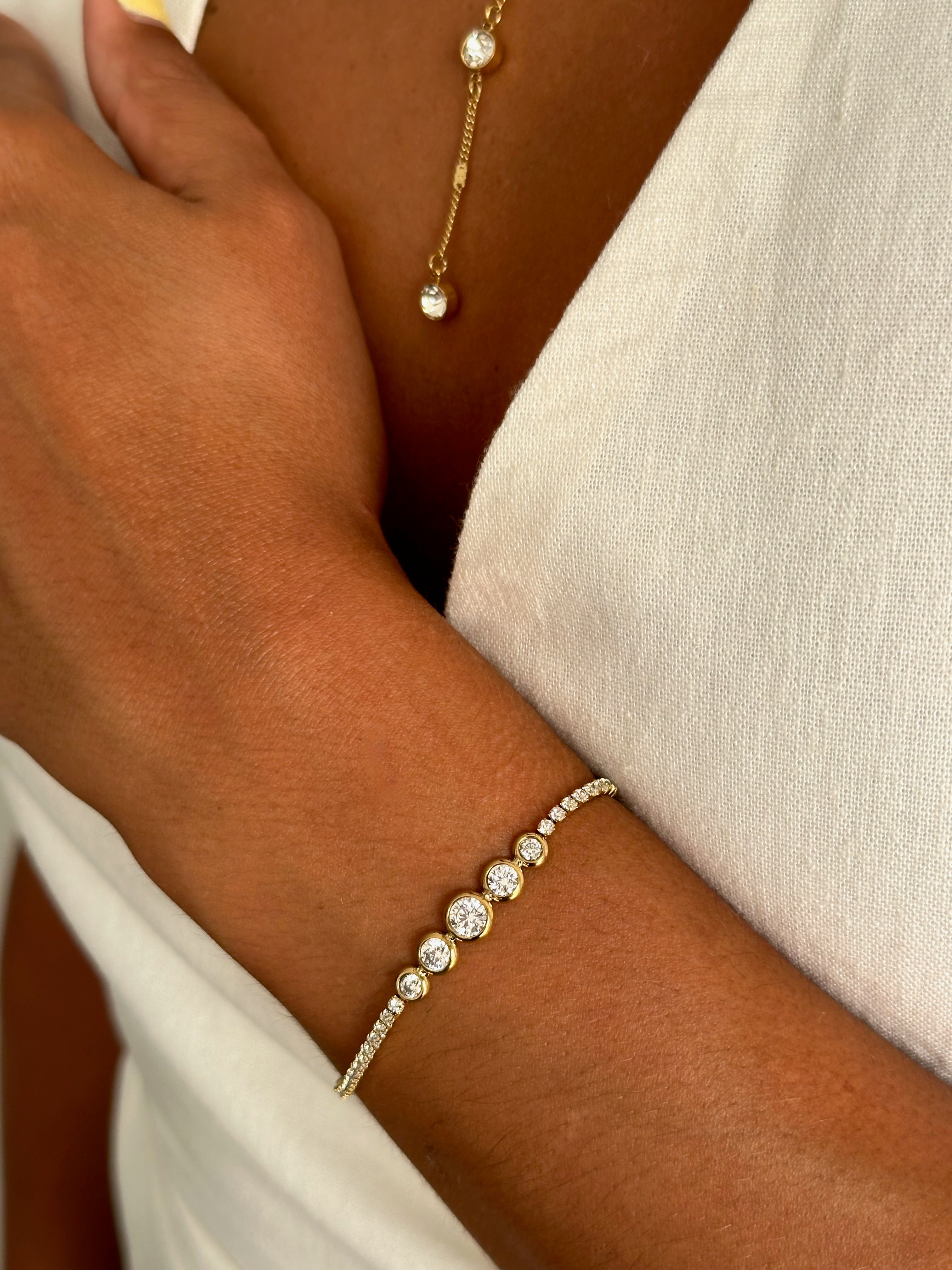 Pulseira Ténis Queen