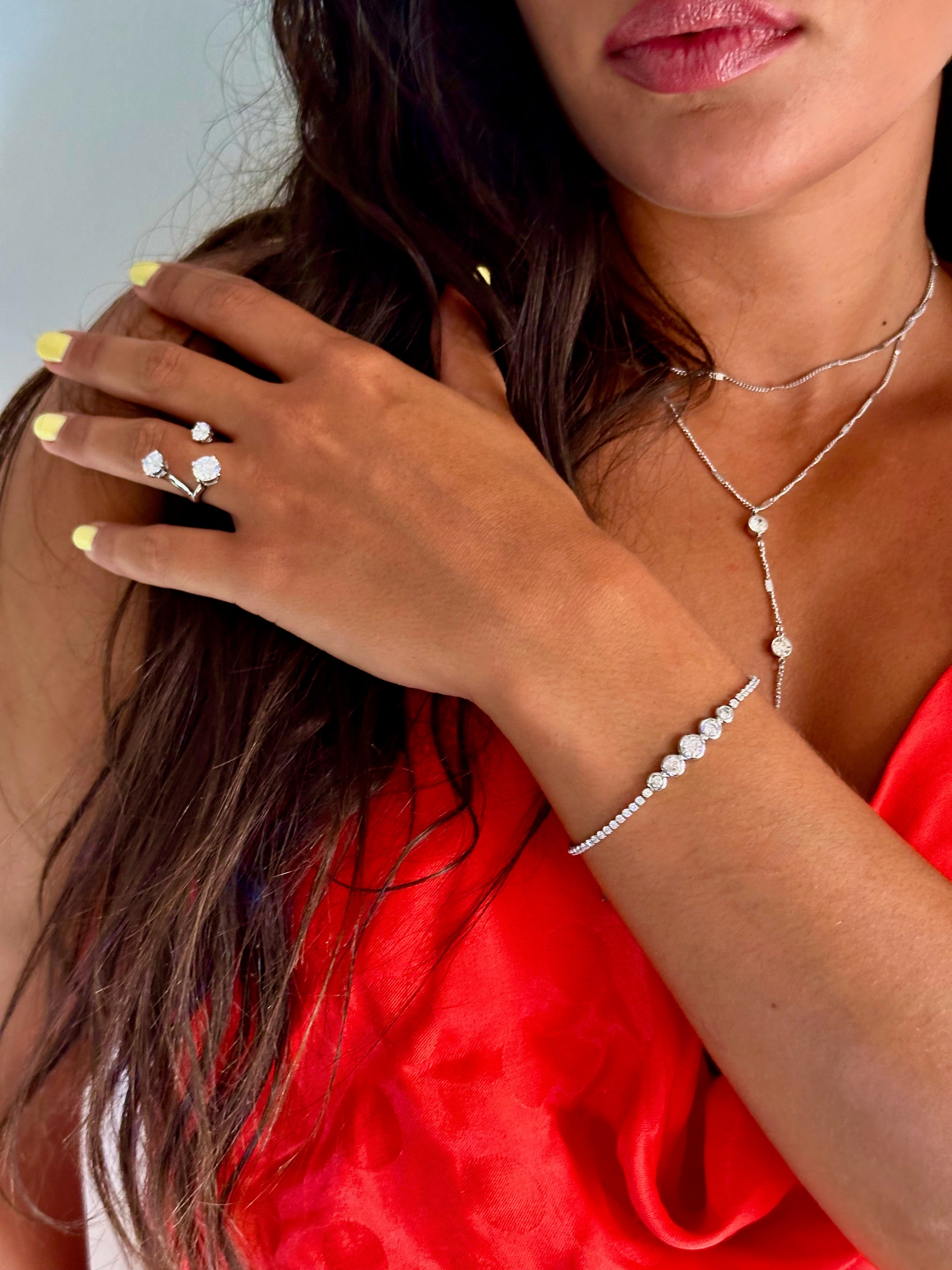 Pulseira Ténis Queen