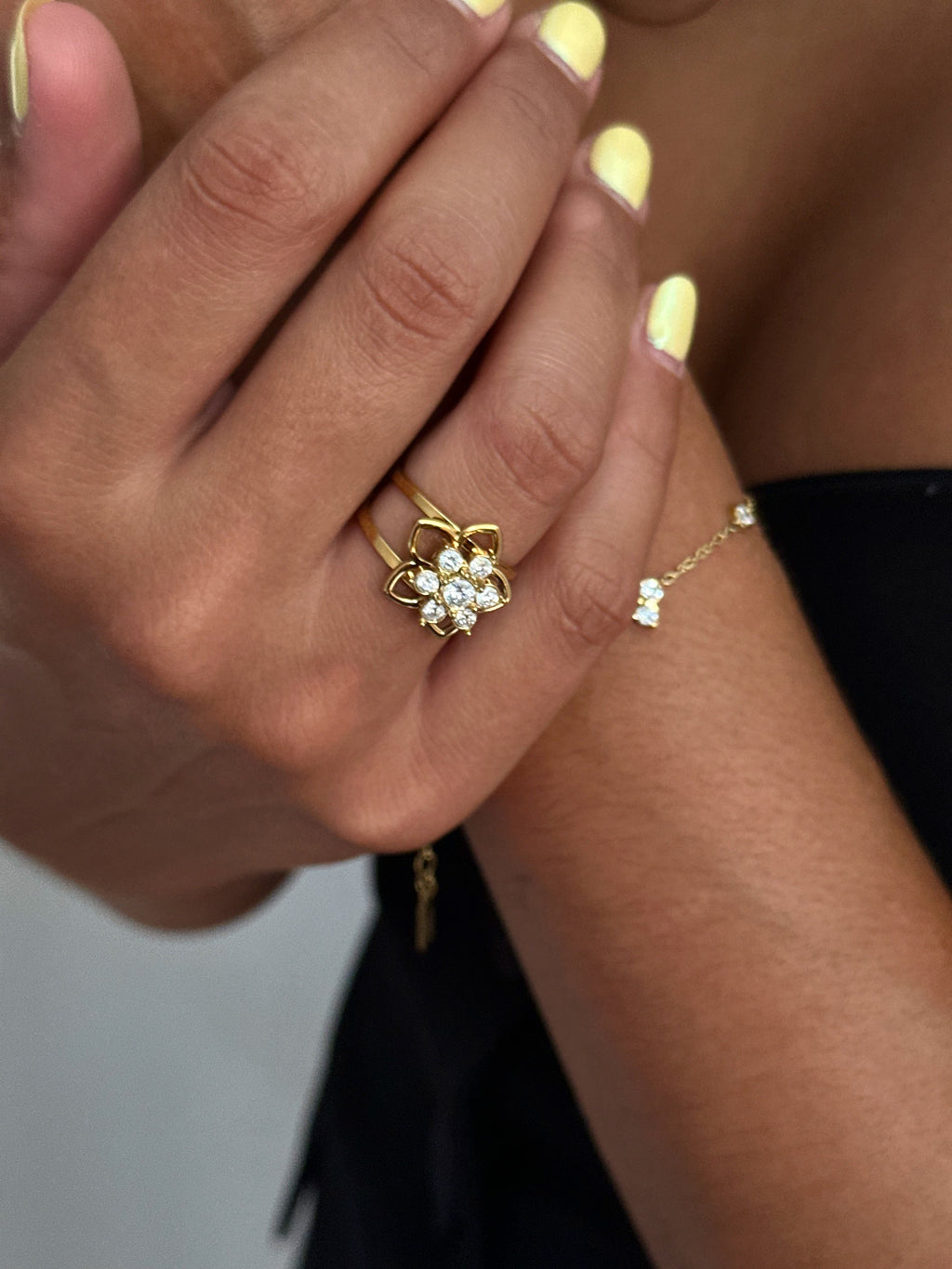 Anillo Fleur Antiestrés